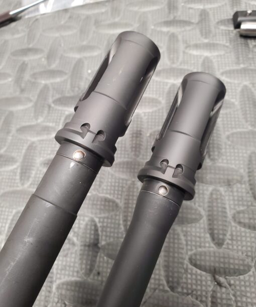 Pin and Weld Surefire closed tine flash hider by Trajectory Arms